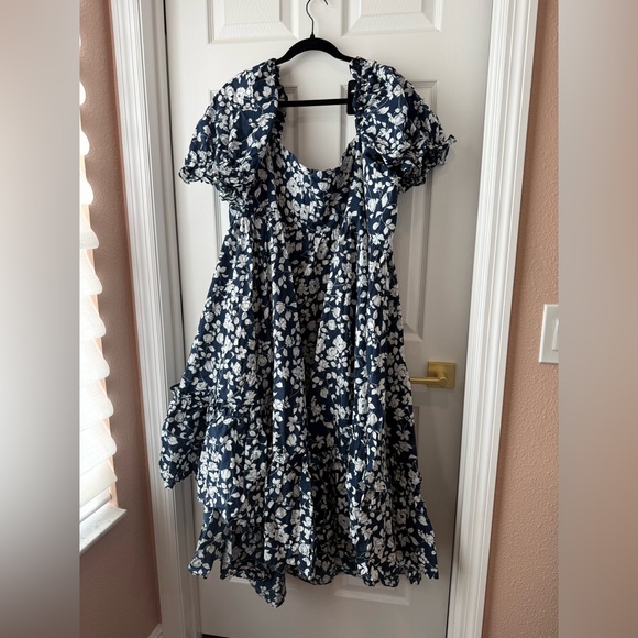 Selkie buckingham French ritz dress - Picture 2 of 4